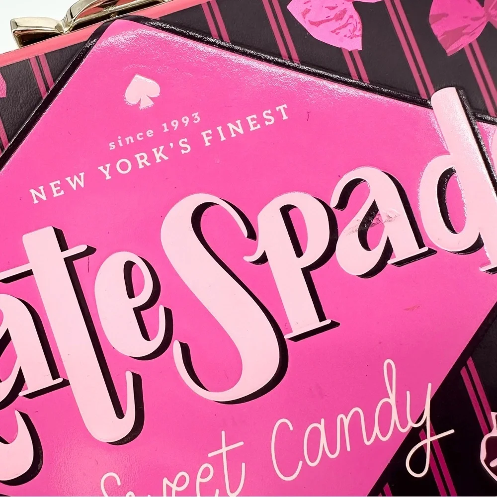 Kate Spade New York Candy Shop Wrapper Sweet Candy Box Novelty Clutch